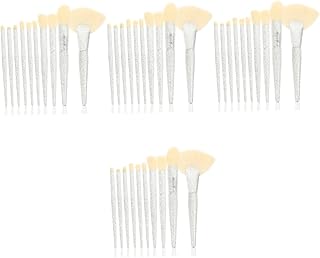 Beaupretty 4 Conjuntos De Pincéis De Maquiagem Ferramentas Femininas Aplicadores De Maquiagem Para Rosto Viagem Pincel De Fundação Pincel De Maquiagem Para Olhos Pincel Cosmético Elfo Pincel