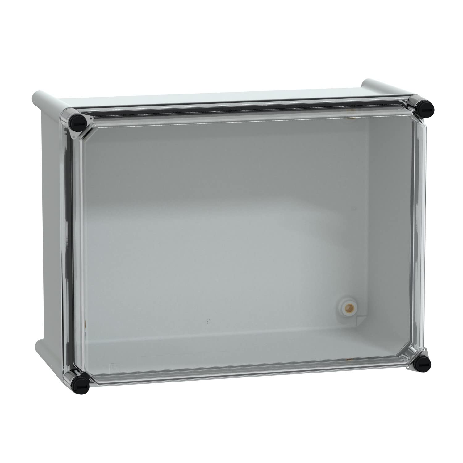 Caja transp PLS 27x36x18 7035 boîtier étanche en polyester gris