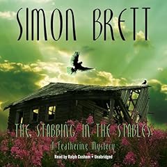 The Stabbing in the Stables Audiolibro Por Simon Brett arte de portada
