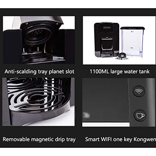 LZL Maquina de Cafe cafetera 19Bar Capsule Coffee Machine Home Office Máquina de café Totalmente automática Máquina de… - Imagen 6