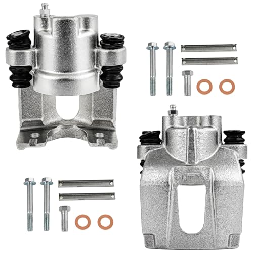 Image of SCITOO 2PCS 184998 184999 Rear Driver & Passenger Side Disc Brake Calipers | Fit For Jeep Model - For Commander 2006-2010,For Grand Cherokee 2005-2010 Without Bracket