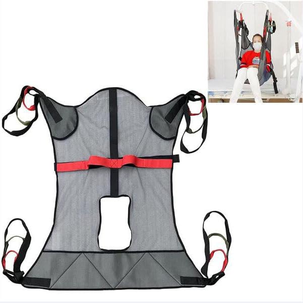 Levage du patient complet sangle de transfert pour aide au lever et accès toilette