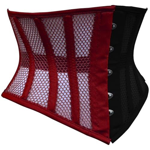 Image of Women's Waist Training Underbust Corset Steel Boned Hourglass Body Shaper