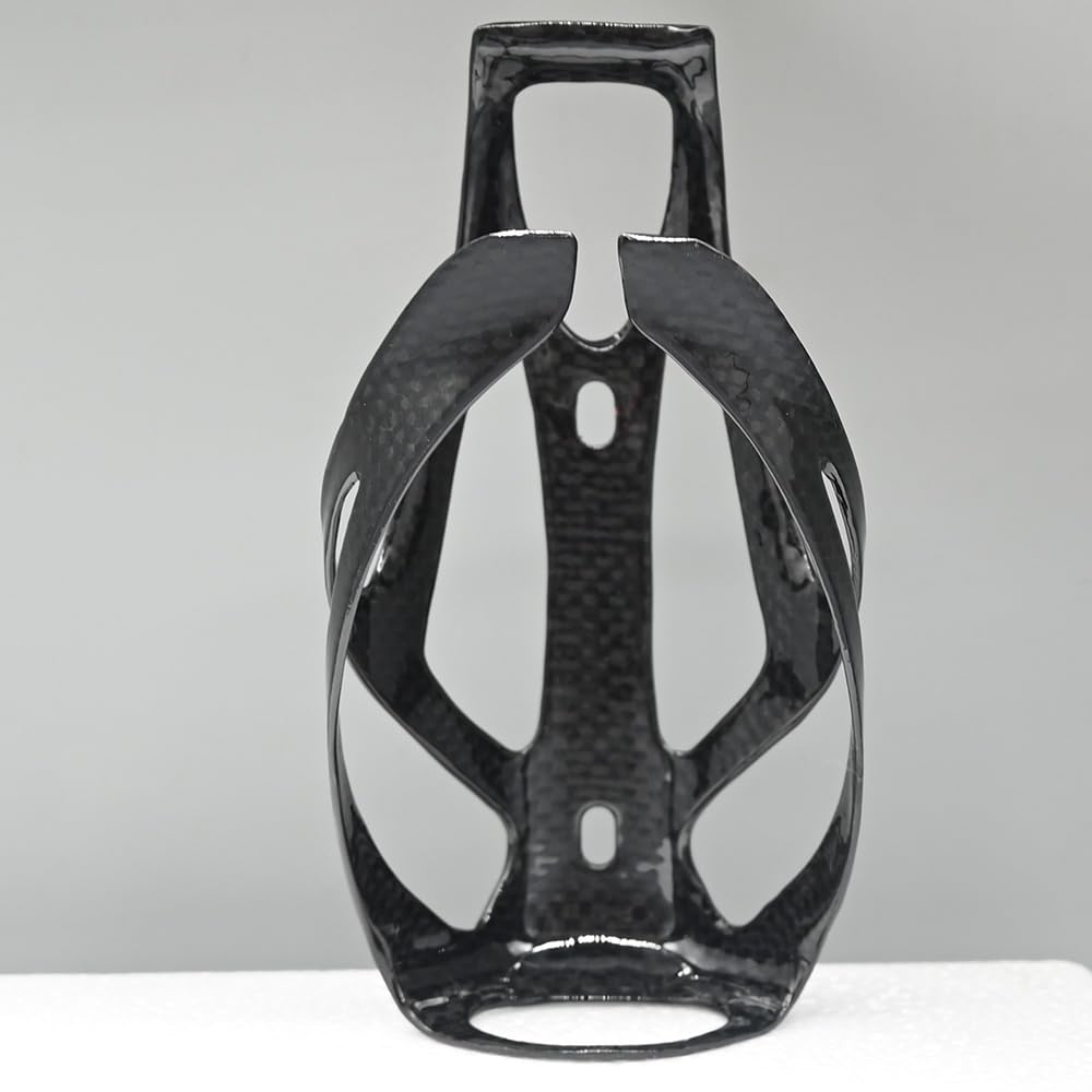 Porta Borraccia Bici Portaborraccia for Bicicletta da Strada in Fibra di Carbonio 3K/UD, affidabile, for Ciclismo, MTB, Accessori for Biciclette(3K Gloss 1PCS)