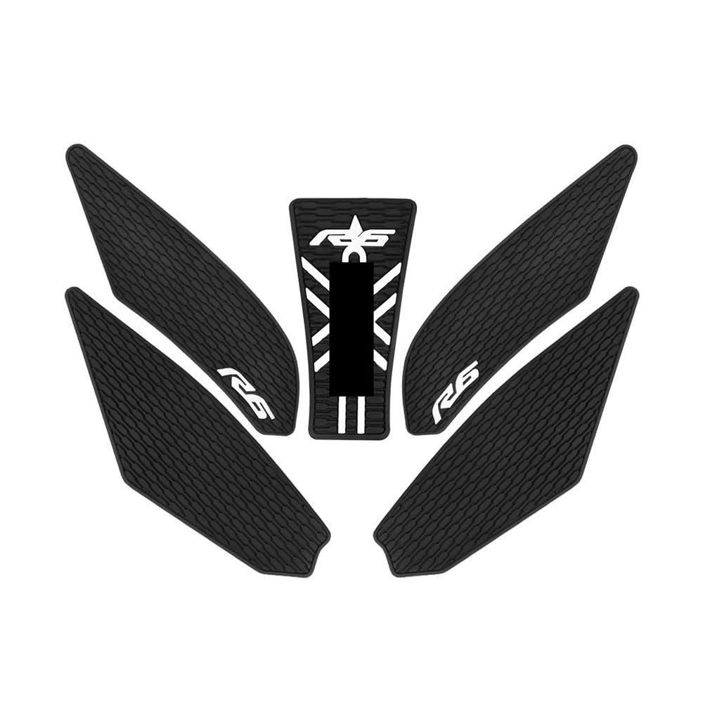 Tank Pad Protector for YZF R6 YZFR6 2017-2021 Side Fuel Tank Pad Knee Grip Traction Protective Sticker Tank Pad Sticker