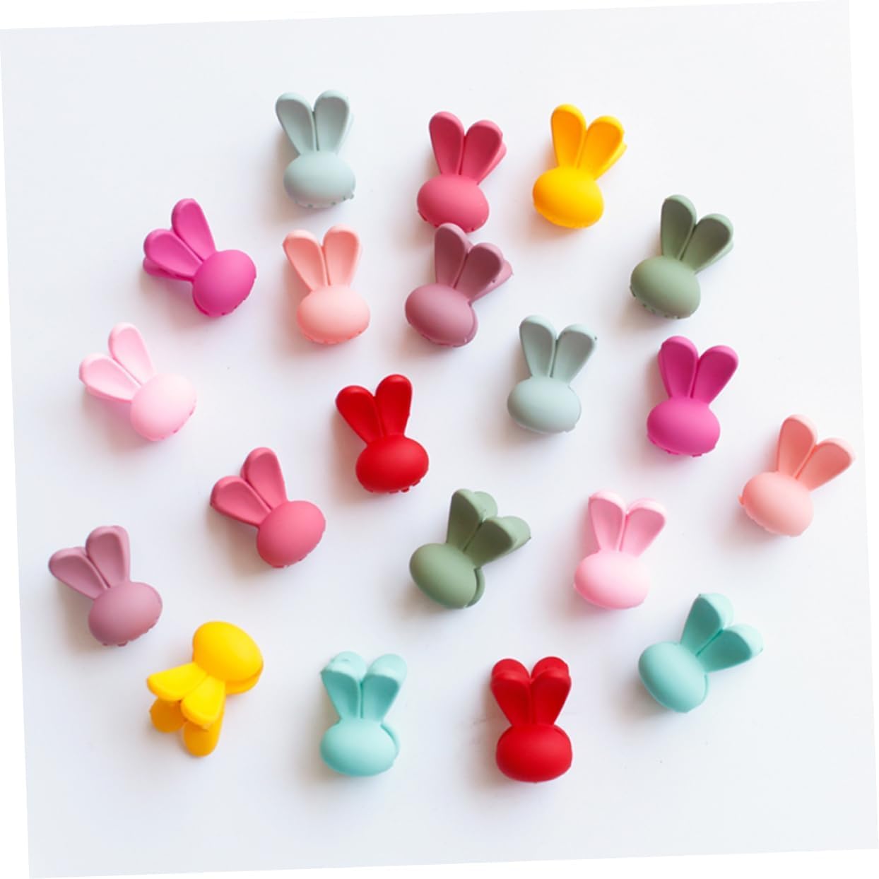 Girls Clubs Mini Mate Finish Rabbit Ear Design Hair Clips for Multiple Hair Styling | Hair Claws Accessories for Kids Baby Girls and Womens Multicolor (Pack of 12) (B0D8FM86F3) Amazon Price History, Amazon Price Tracker