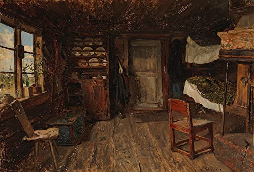 Toile peinture murale Karl Emanuel Jansson 60x90cm pour salon