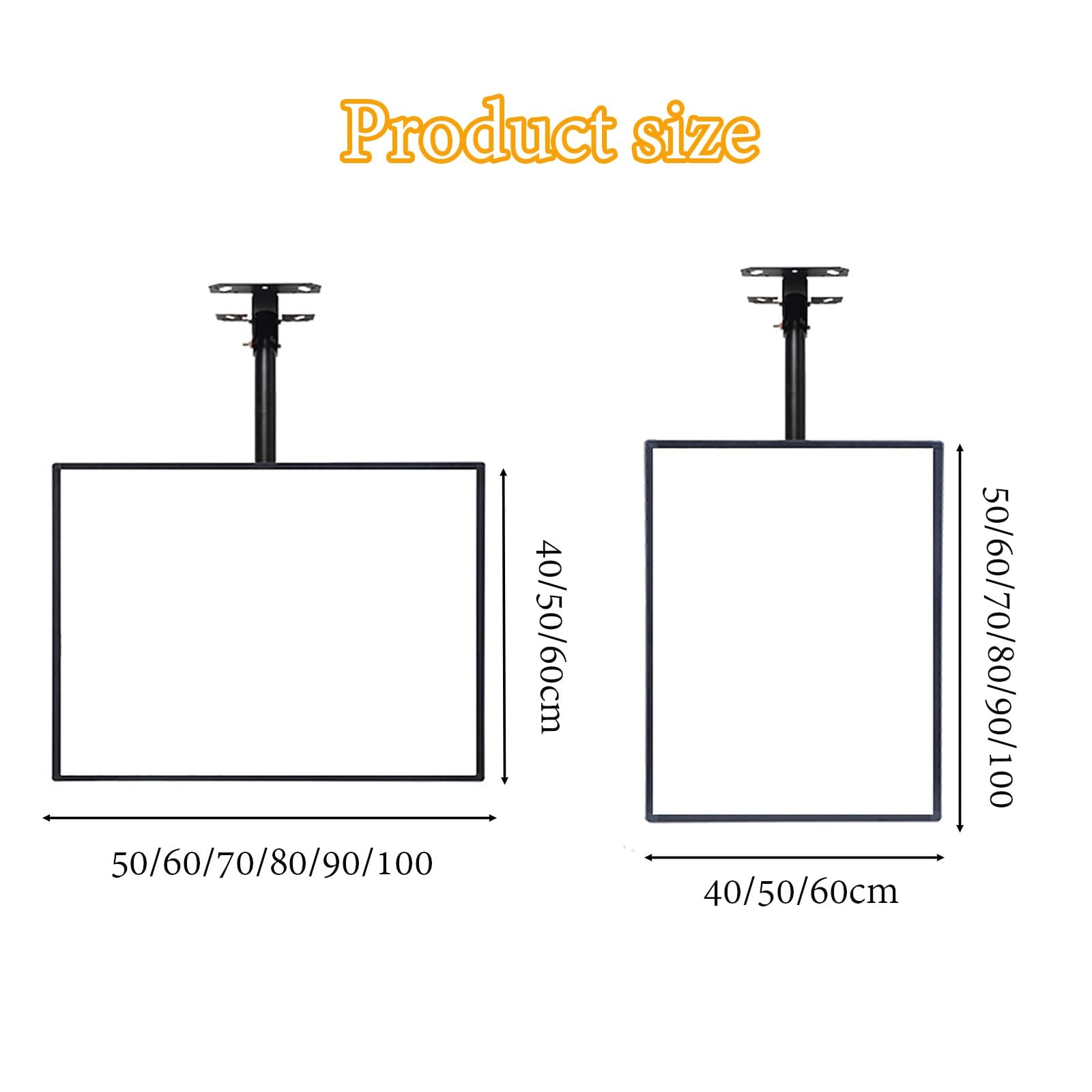 Tablero de menú retroiluminado LED con soporte retráctil, caja de luz montada en la pared para restaurantes, pantallas transparentes, diseño de eficiencia energética, perfecto para publicidad en
