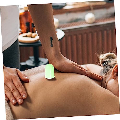 Juego de Herramientas de Ventosas de Silicona 4 Piezas para Terapia, Masaje y Tratamiento Facial y Corporal Completo Portátil miniatura 3