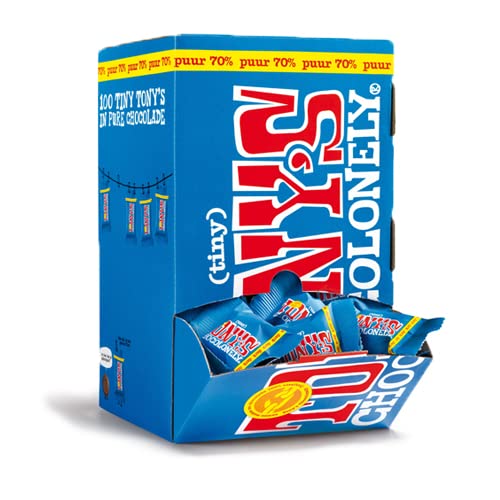 Tony's Chocolonely - Tiny Tony's Zartbitterschokolade - 8x 900g