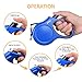 Fida Retractable Dog Leash, 16 ft Dog Walking Leash for Small Dogs up to 26lbs, Soft Grip, Tangle Free, Blue