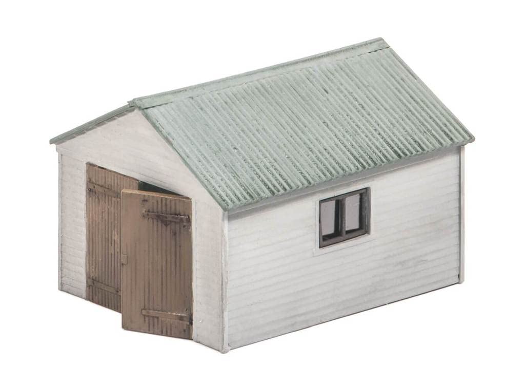 Wills SS13 Domestic Garage, timber style