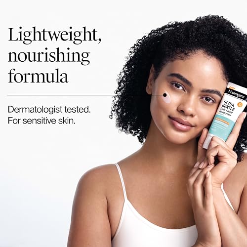 Neutrogena Face Moisturizer Ultra Gentle Daily Face Moisturizer for Sensitive Skin with Vitamin B3, Pro-Vitamin B5, and Vitamin E, Hydrating Moisturizer, 3.4 fl oz - Image 4