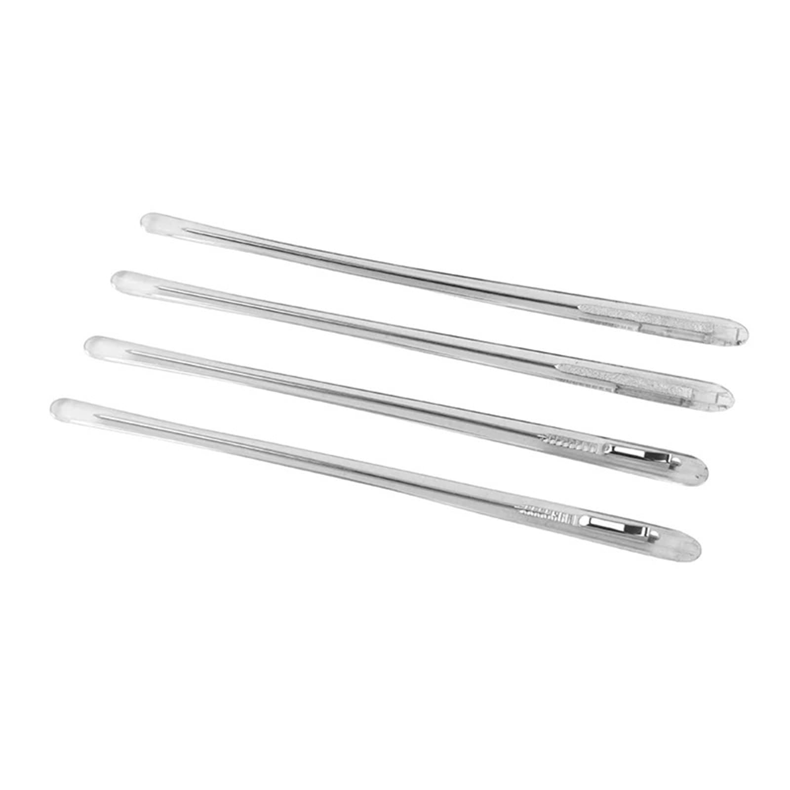 10 pares (20 piezas) de anteojos de acetato de 7 mm de ancho transparente con patas de resorte para accesorios de reparación