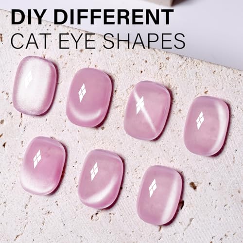 Esmalte de Gel AILLSA Pink Cat Eye 0.5 OZ miniatura 3