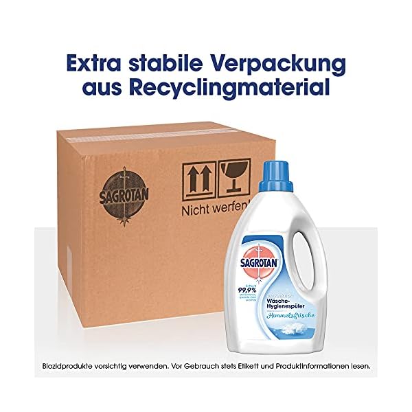 Sagrotan Wäsche-Hygienespüler Frisch, Waschmittel-Zusatz, 1er Pack (1 x 1,5 Liter) – Bild 7