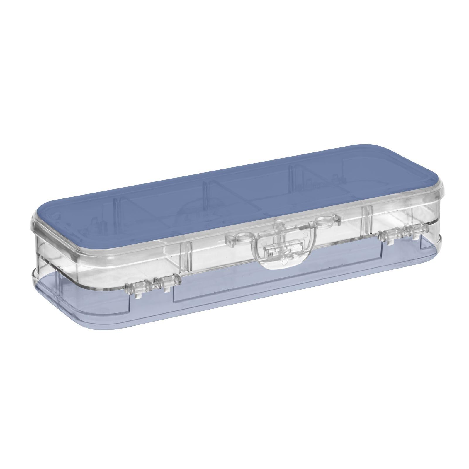 ODAWA Plastic Pencil Case Sapphire Pencil Case for Girls 8.3" L x 3" W x 1.9" H — image 1