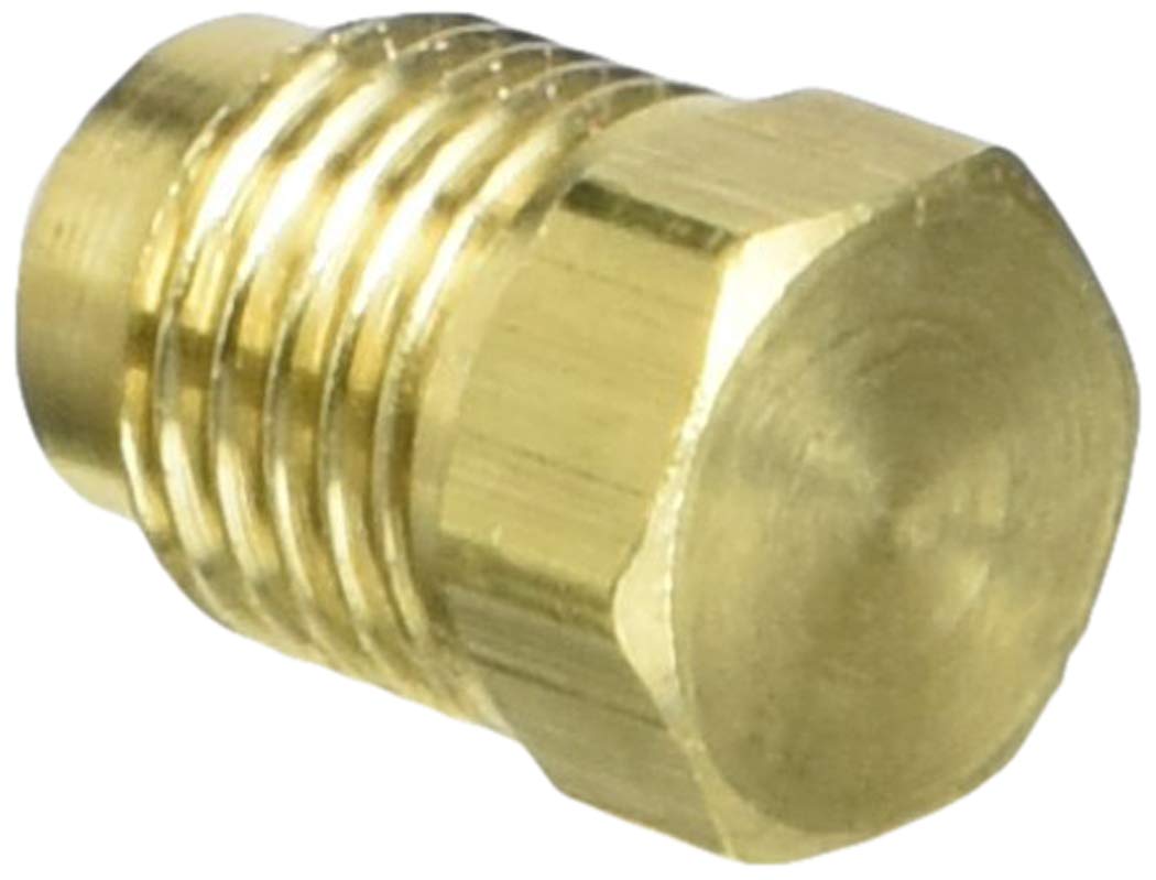 Parker Hannifin 639F-4-pk20 Seal Plug, 45 Degree Flare Fitting, 1/4" Tube Size, Brass (Pack of 20)