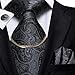 Mens Tie Chain Fashion Necktie Link Tie Clip Noble Necktie Chain Cravat Collar Buckle for Business Wedding Formal Wear Sleek