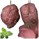 Geräucherter Wildschweinschinken – Mit Kräutern verfeinert und traditionell geräuchert 2 x 200g zartes Delikatessprodukt aus reiner Wildkeule – aromatisch, naturbelassen, schonend veredelt