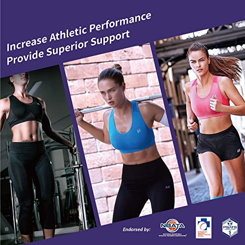 Lp Support Women's Workout Compression High-Impact Sports Bra 235Z - Workout, Gym, Yoga - Ultimate Comfort & Support - Correct Posture (Black, Medium) #TOP4