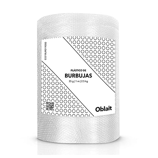 Rollo de plástico de burbujas de 1 metro de ancho y 100 metros de longitud. - Papel burbuja Ideal para embalaje, mudanzas, cajas.…