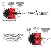Kitchen and Dishwashing Power Brush Kit Small and Large Stiff Rotary Scrub Brushes