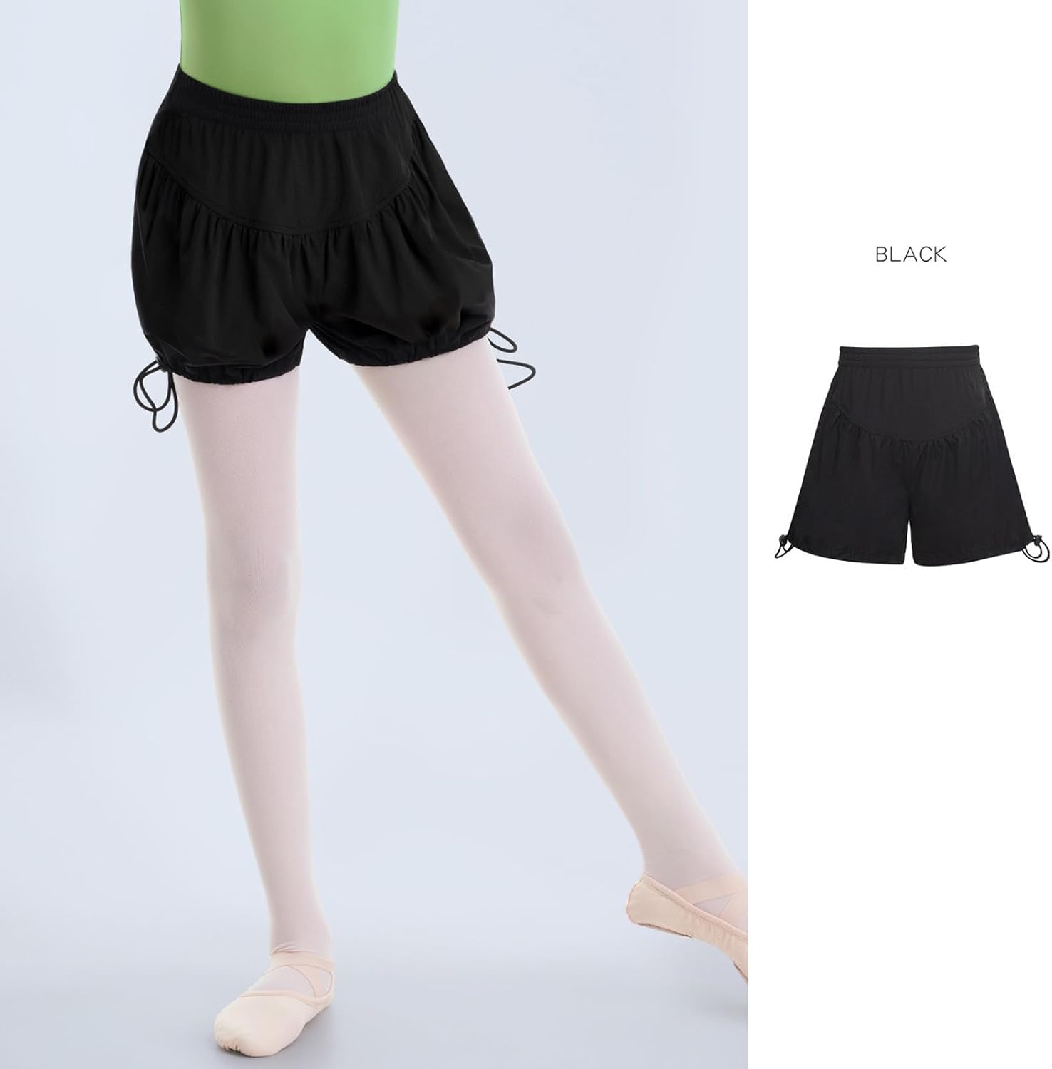 Girls Practice Shorts Pumpkin Short Pants for Gymnastics Ballet Lesson Gear Exercise Bottom