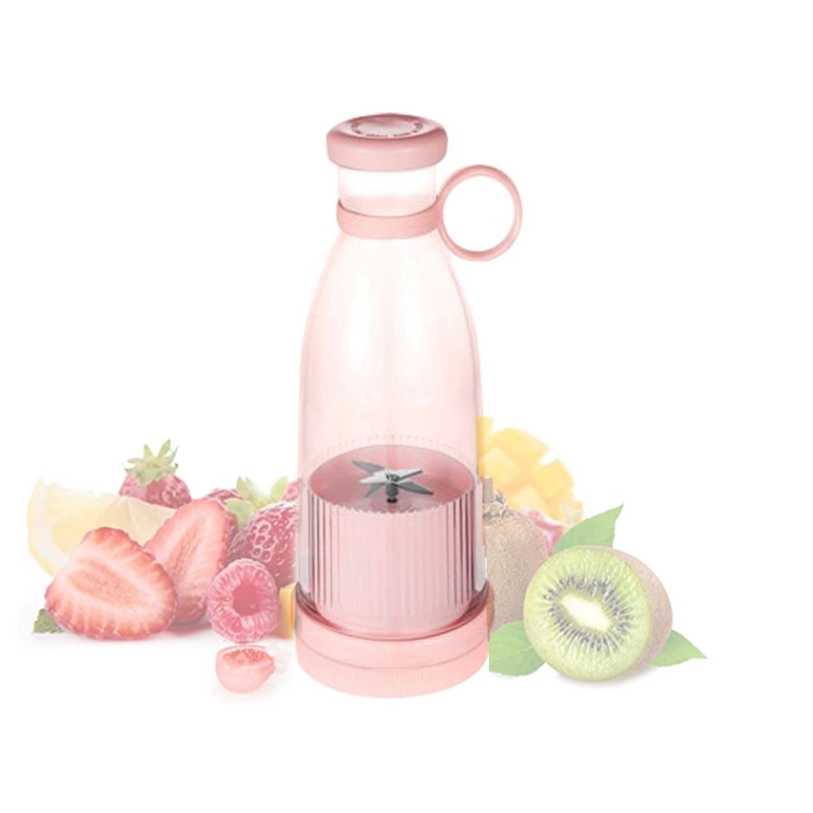 Portable Personal Blender USB Rechargeable, Fruit Juicer with 6 Blades, Handheld Blenders for Shakes and Smoothies, Mini J...