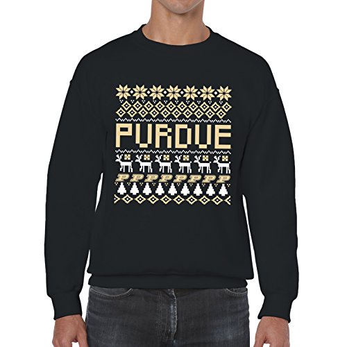 Purdue Boilermakers Fair Isle Christmas Sweatshirt - Image 4