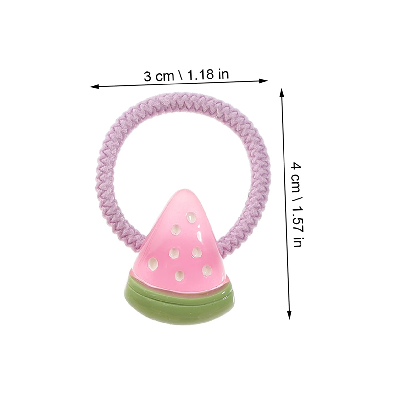 Healeved 50piezas Para Accesorios De Pelo De Frutas De Pelo Elásticas Para y Bebés Para