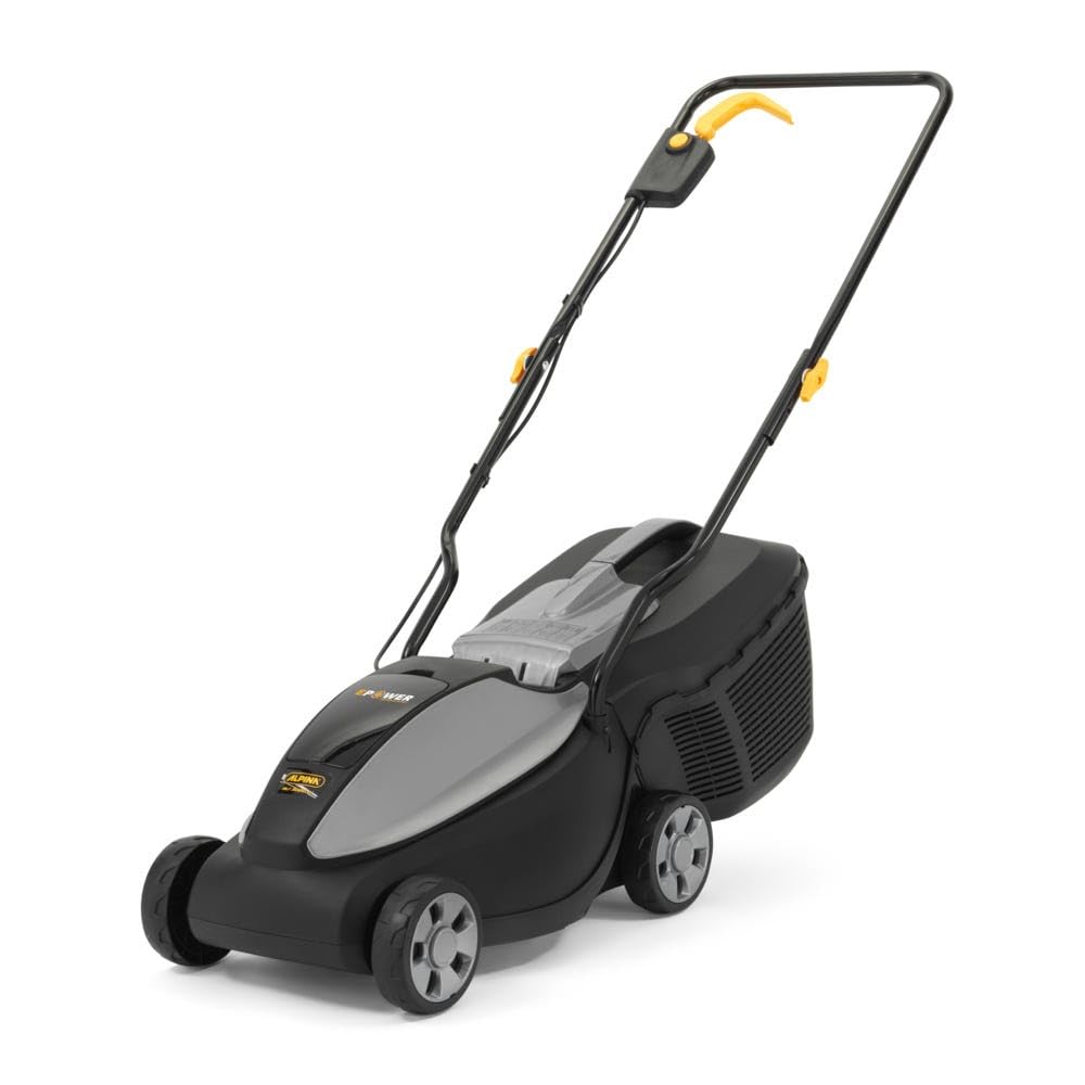 Alpina Cortacésped de batería AL1 3020 Li Kit. Ancho de Corte 30 cm. Batería de 20V 4 Ah. 350W. hasta 150 m². Batería y Cargador incluidos