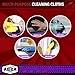 AIDEA Microfiber Cleaning Cloth Black 10PK, Microfiber Towels for Cars, Premium Wash Cloths, Dusting Cloth Lint Free Cleaning Rags for SUVs, House, Kitchen, Window, Cleaning Supplies12×12