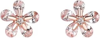 Moosntan ピアス レディース 人気 金属アレルギー対応 つけっぱなし 桜 花モチーフ ピンクゴールド シルバー プレゼント 小ぶり かわいい