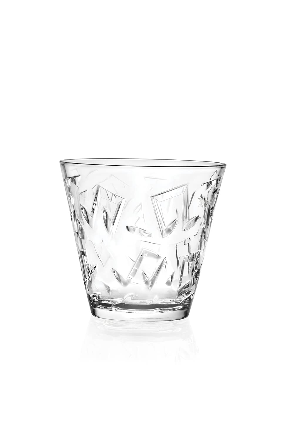 RCR Da Vinci Crystal Vase. Glass Ice Bucket for Home Bar