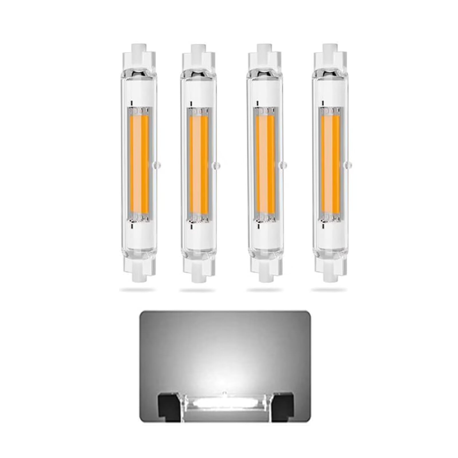AEPOYU R7s LED Bulb 118mm Dimmable - R7s LED Bulb Cool White 6000K