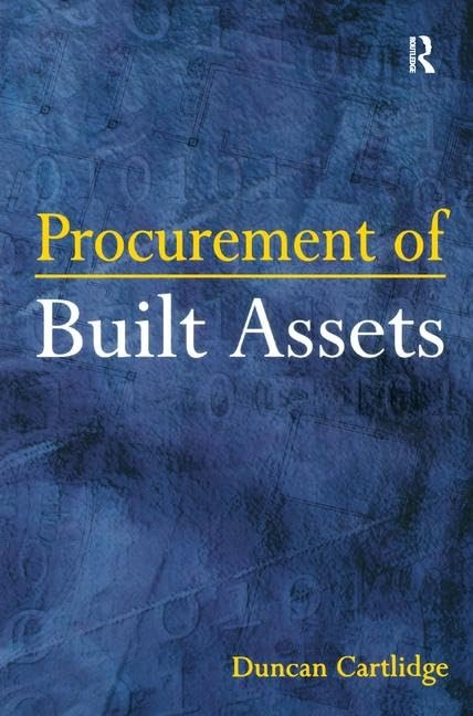Procurement of Built Assets livre pour réformer vos achats immobiliers