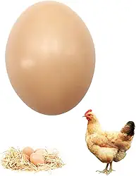 20 Ovos falsos, ferramentas para ajudar galinhas a fazer pedidos de ovos de plástico