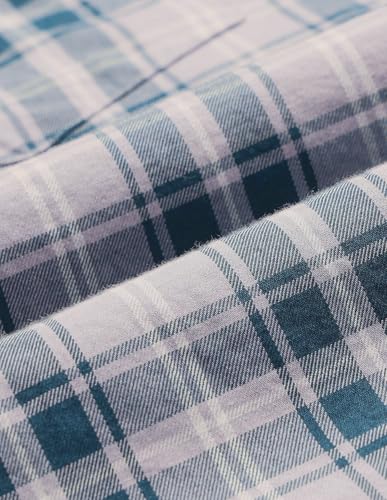 Image of U.S. POLO ASSN. Men's Pure Cotton Regular Fit Grid Tattersall Checked Shirt