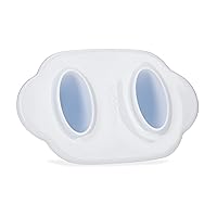 Vista 3 de Nuby Garden Fresh Fruitsicle Moldes con bandejas para paletas de helado, 2 unidades Multicolor.