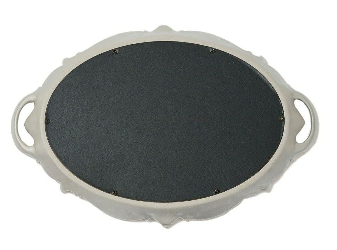 Amazon｜大きいアンティーク風 ミラートレイ 白 ミラートレー 鏡