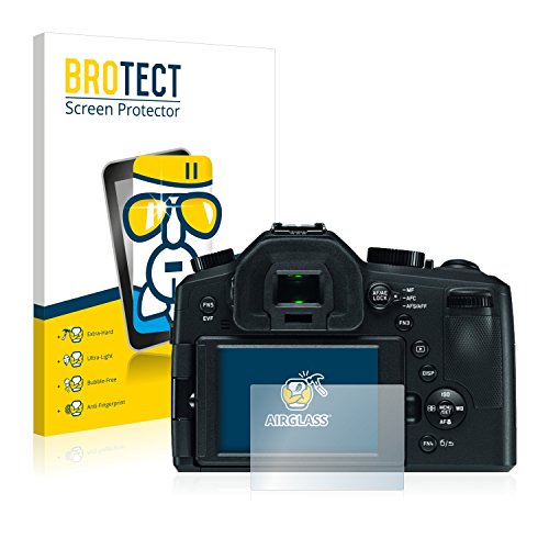 brotect Pellicola Protettiva Vetro per Leica V-LUX (Typ 114) Protezione Schermo [Durezza Estrema 9H, Chiaro]