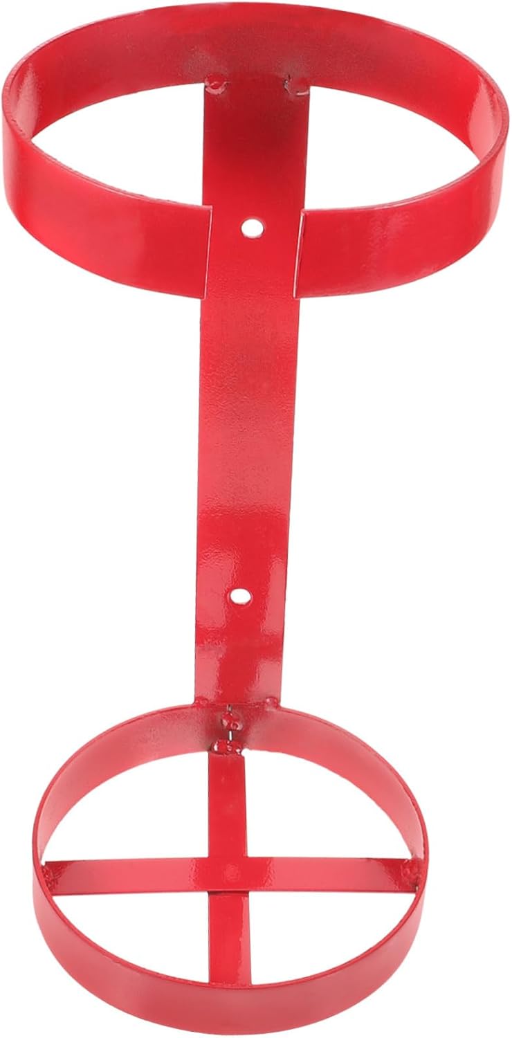 6kg Heavy Duty Fire Extinguisher Bracket for Wall Mounting Durable Metal Holder for Boats Vehicles and Cars Easy Installation Design Fits Extinguishers