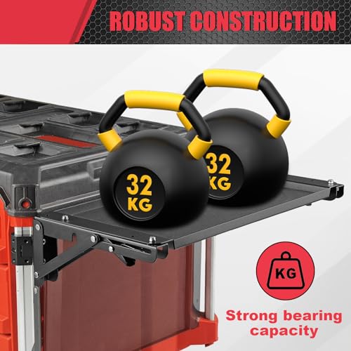 Table d'appoint magnétique pliable sans perçage pour boîte Packout - 6
