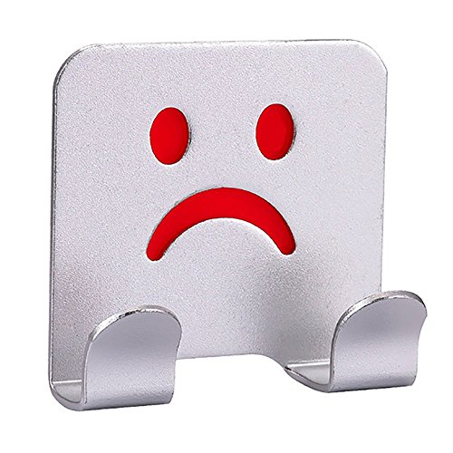 Preisvergleich Produktbild 'scountenance, Wandhaken, selbstklebend, Edelstahl, für Badezimmer, 4 Stück