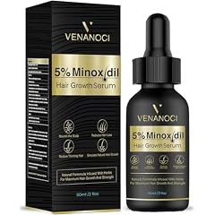 5% Minoxidil Hair Growth for Men and Women: Biotin Hair Growth Serum for Hair Loss, Thinning, and Faster Regrowth Treatment - 60ML