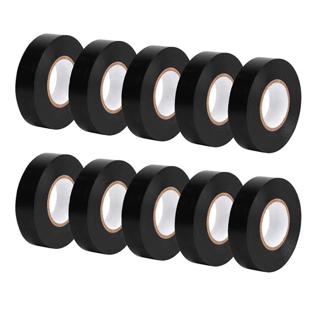 Jnchdghwa Black Pvc Electrical Tape Insulation Electrical Tape Flame Retardant Electric Tape High Adhesive Pvc Tape