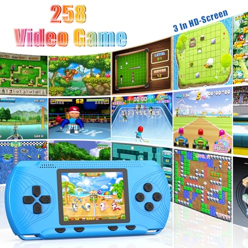 G-Recreater G-Recreater HANDHELD GAME CONSOLE 3 Inch Hd Screen Built In 258 Video Game Console Handheld Video Games thumb #1