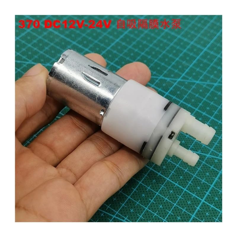 Pompe à eau auto-amorçante DC 12V-24V micro-moteur 370 pour fontaine domestique et distributeur