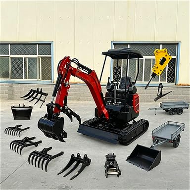Ampia selezione di attacchi: accetta benna, coclea, martello idraulico, scarificatore e secchio 3 in 1: scavi, trapani, rotture, strappi e gradi.